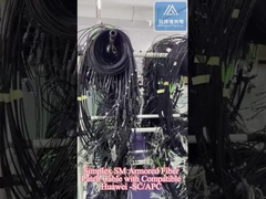 สายพับไฟเบอร์แบบป้อมด้วยสายเชื่อม Huawei -SC/APC LSZH Jacket