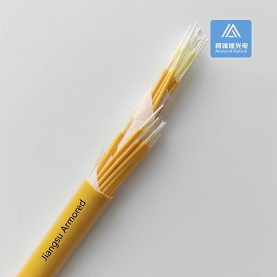 SM Branch 36 Core Fiber Optic Cable OrangeLSZH 16.5mm Break Out Data Center