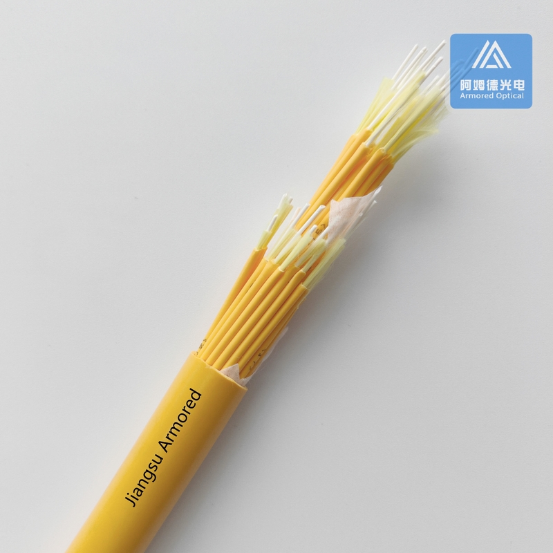 SM Branch 36 Core Fiber Optic Cable OrangeLSZH 16.5mm Break Out Data Center